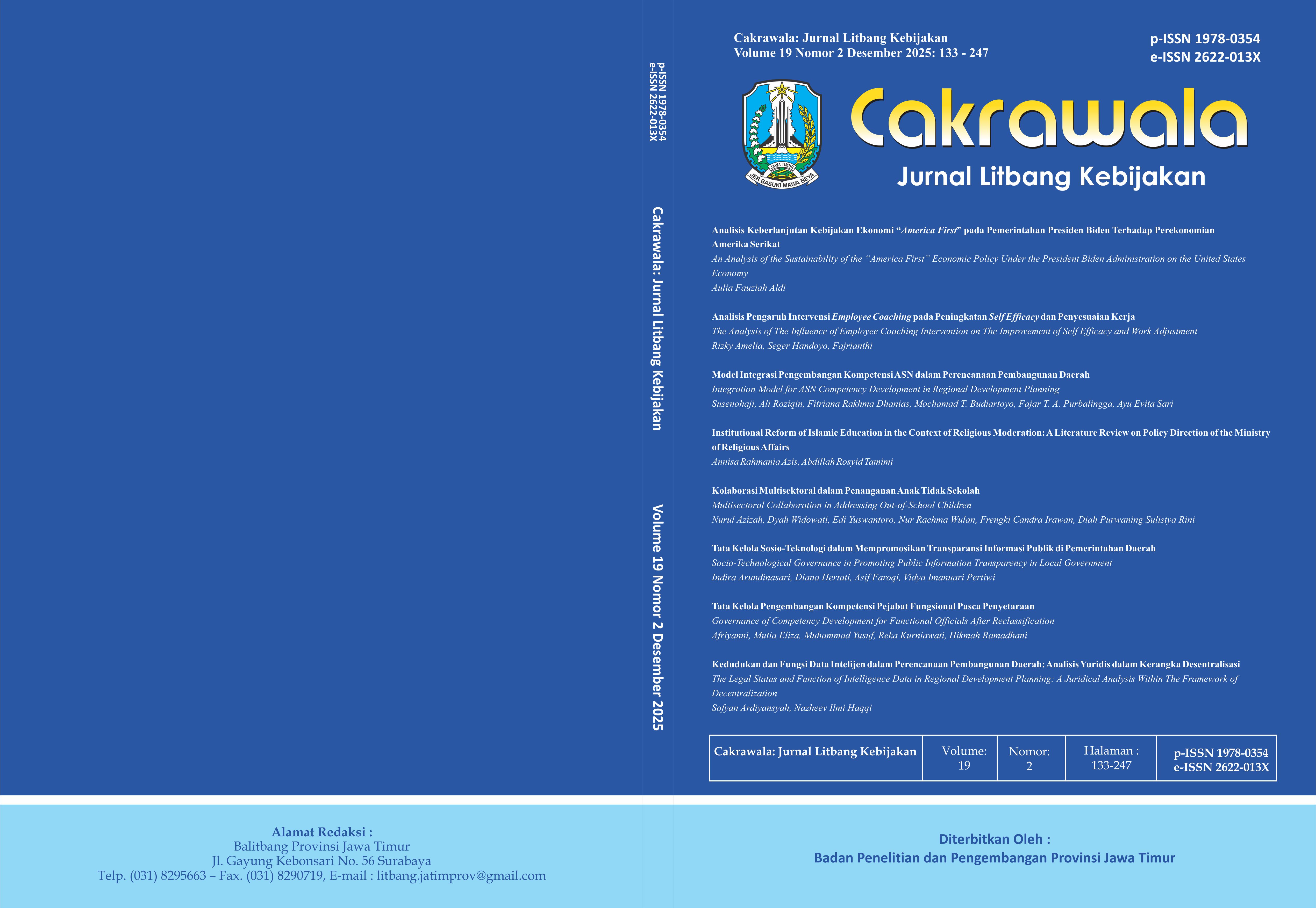 					View Vol. 19 No. 2: Desember 2025
				